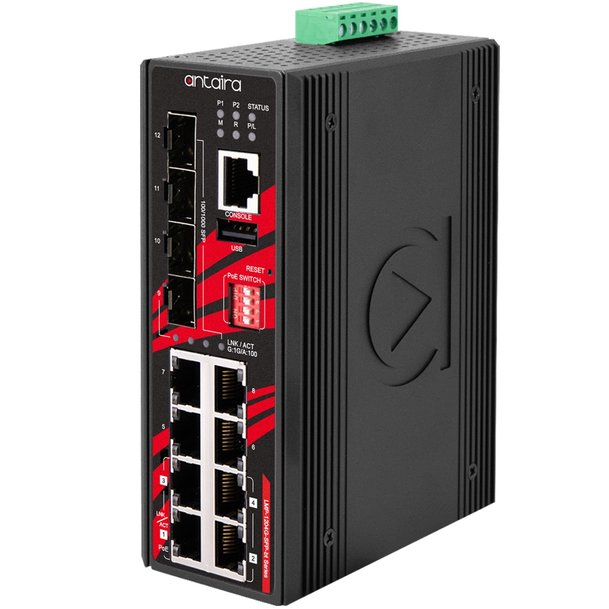 Antaira Persistent PoE Technology Supplies Uninterrupted Power to Devices Connected to Managed Switches